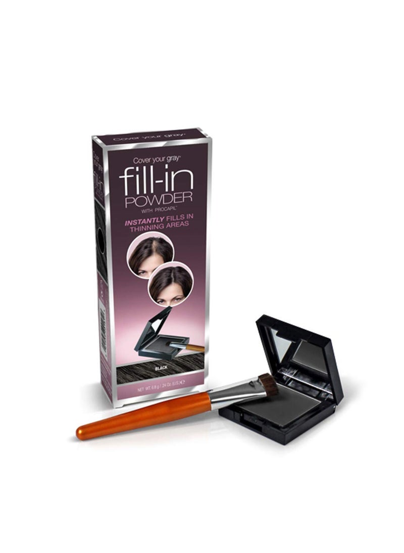 Cover Your Gray Cover Your Gray Fill In Powder - Black (Pack of 4) 