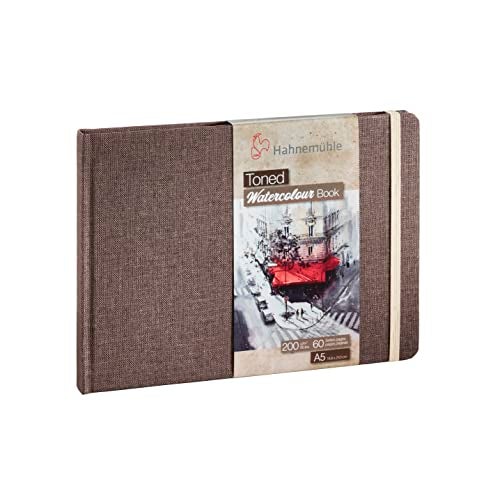 10625181 Toned Watercolour Book Beige 200 GM2 TAM A5 LANDSAGE 30 FLS60 PAG