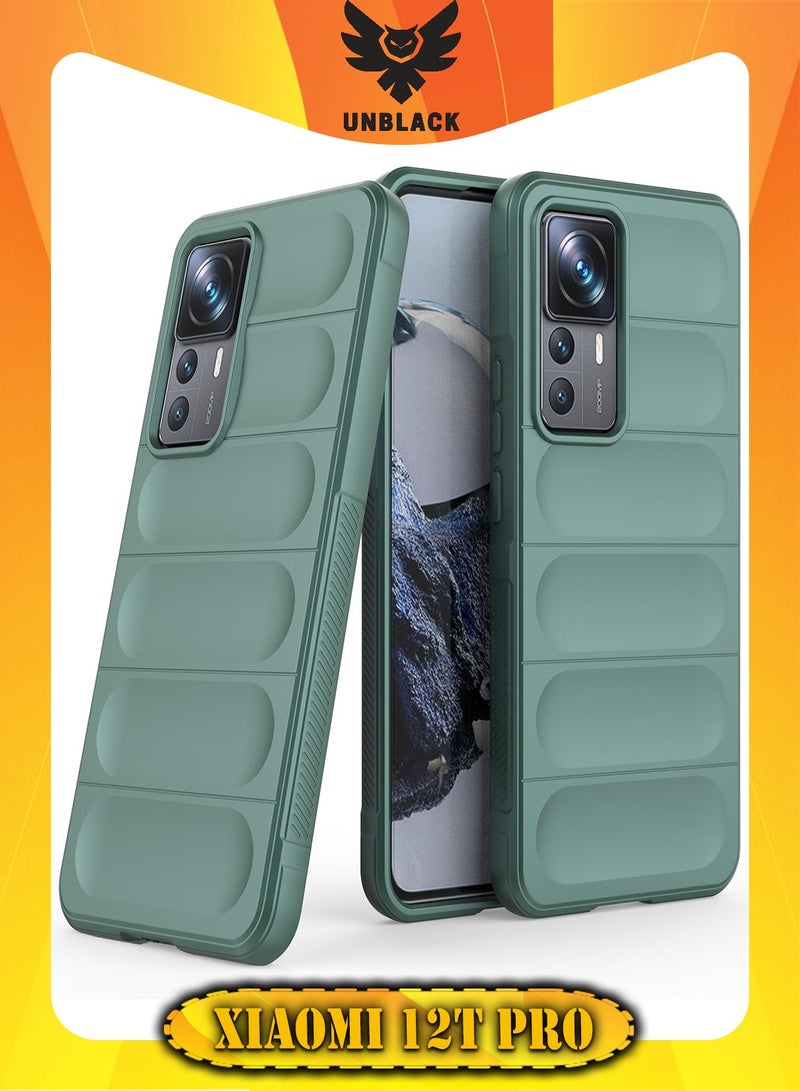 انبلاك جراب خلفي لموبايل شاومي 12T برو ماجيك من انبلاك (اخضر) - Image 1