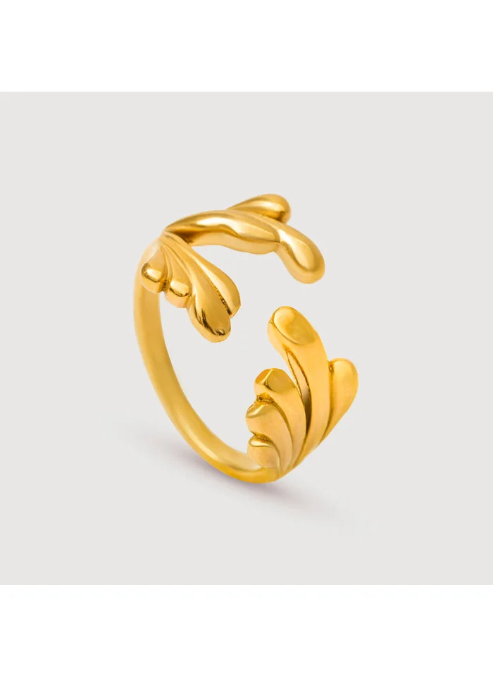 noya 18K Gold Plated Seaside Retreat Ring