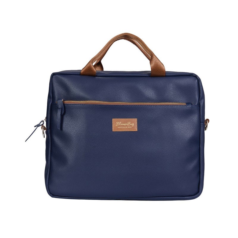 Bloominbag Navy 15.6 inch Laptop / Macbook Bag - Image 1