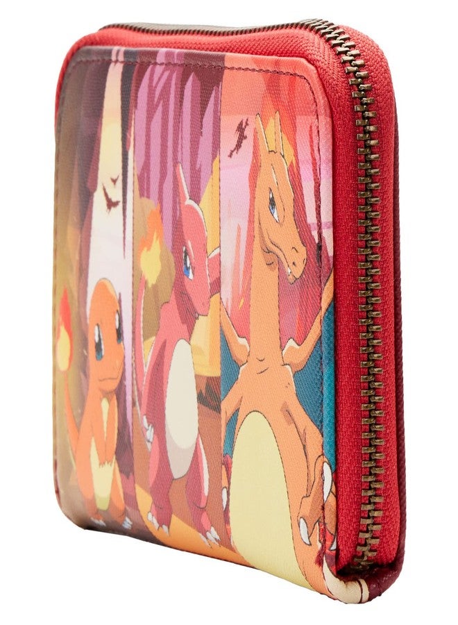 Loungefly Pokemon Charmander Evolutions Zip Around Wallet - Image 4