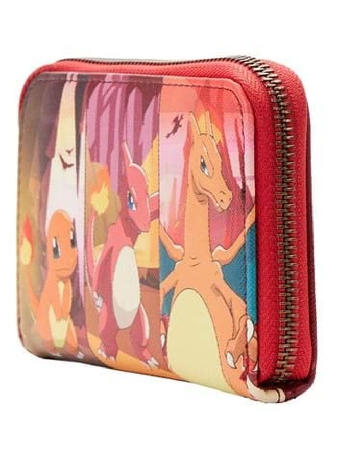 Loungefly Pokemon Charmander Evolutions Zip Around Wallet - Image 2