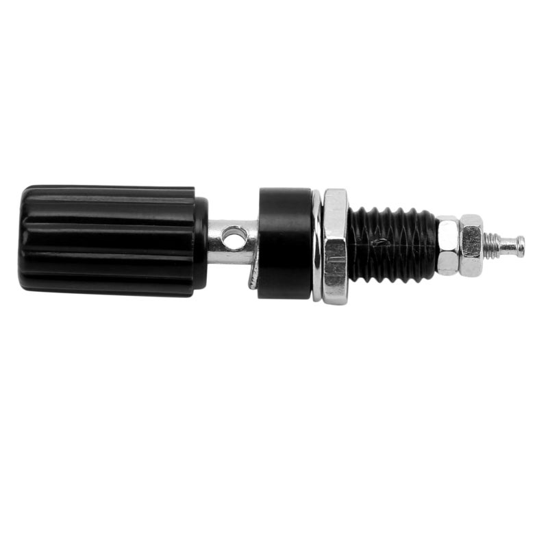 Banana Jack 4mm Diameter M3 Thread High Current Carrying Capacity Electrical Connector - Superior Insulation Resistance Durable Copper & ABS Material for Electronic Equipment - Image 2