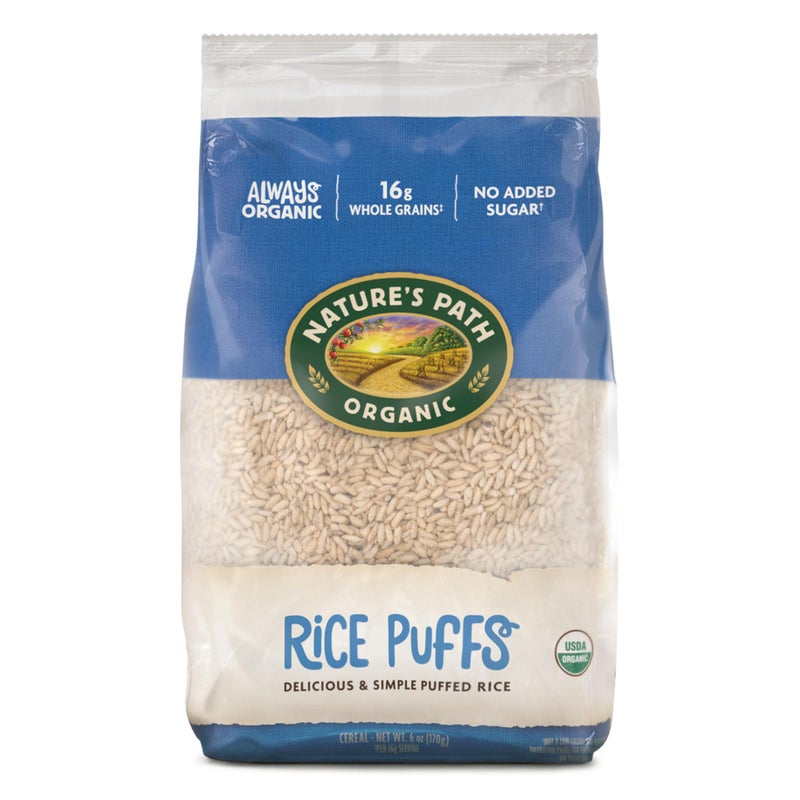 Nature's Path Organic Rice Puffs Cereal, 6 oz (Pack of 1), Earth Friendly Packaging - Image 1