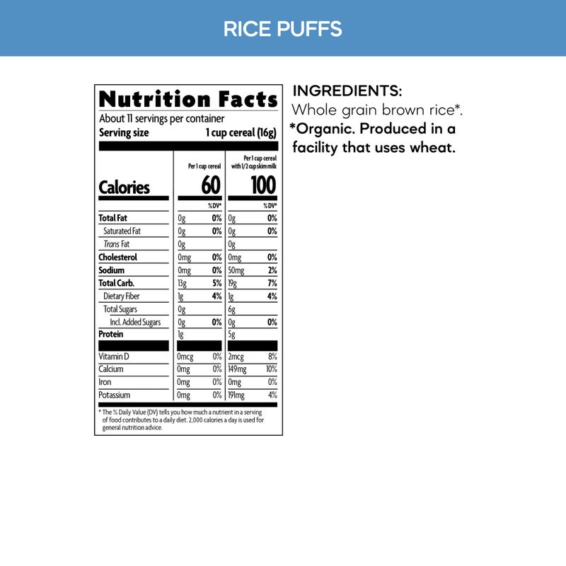 Nature's Path Organic Rice Puffs Cereal, 6 oz (Pack of 1), Earth Friendly Packaging - Image 5