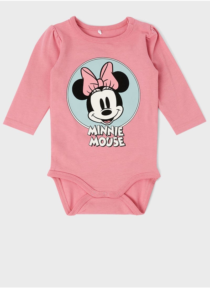 NAME IT Kids Minnie Mouse Onesie  - Image 1