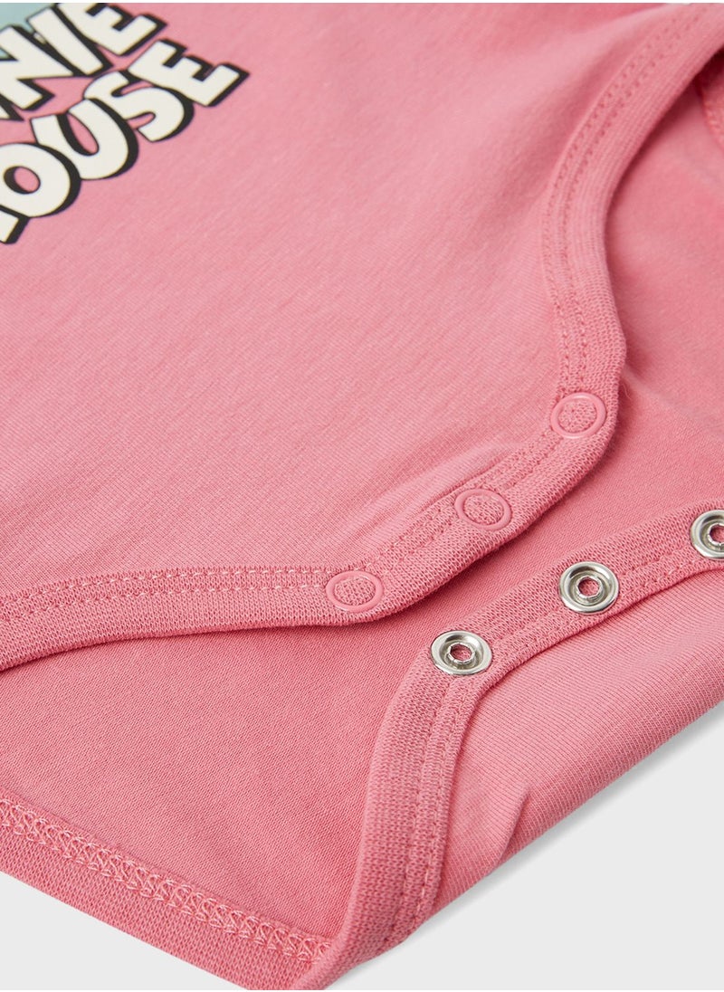 NAME IT Kids Minnie Mouse Onesie  - Image 3