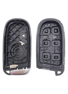 TLAXCA Replacement Keyless Entry Key Fob Cover Case fit for Dodge Charger Challenger Jeep Grand Cherokee Compass Renegade Patriot Grand Comander Chrysler 300 Key Fob Shell  - Image 3