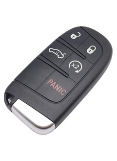 TLAXCA Replacement Keyless Entry Key Fob Cover Case fit for Dodge Charger Challenger Jeep Grand Cherokee Compass Renegade Patriot Grand Comander Chrysler 300 Key Fob Shell  - Image 4