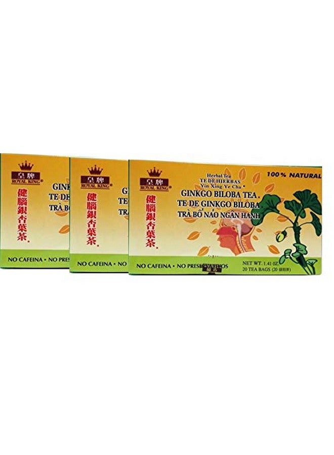Royal King - Ginkgo Biloba Tea (20 Bags) (3 Boxes)