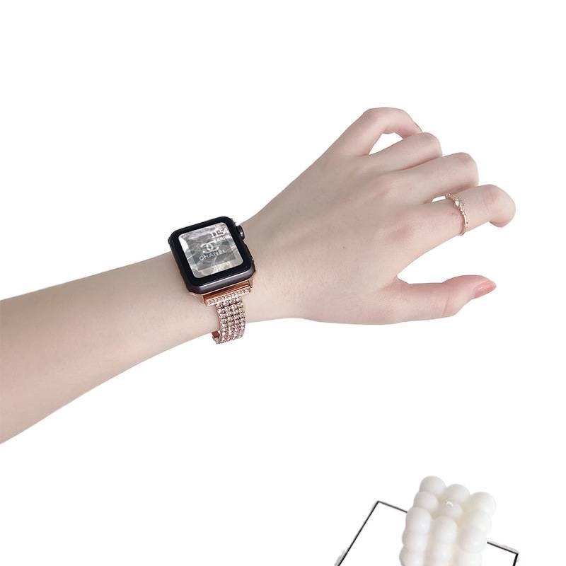 Metal Smartwatch Band for daily smartwatch wear and replacement strap Black Everyday Use Home Use Travel Use Outdoor Use Portable Use Routine Use - Image 5