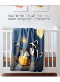 General Baby and children's cartoon flannel thin blanket (warm and comfortable, suitable for sleep, games) 70cm*100cm - 466  - Image 1