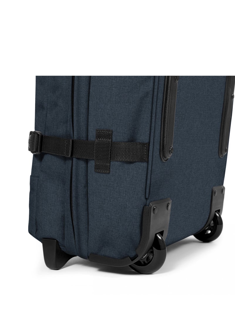 EASTPAK TRANVERZ S - Cabin size 2-wheel Travel Trolley With 2 Main Compartments and TSA lock, 2.41 kg, 42L - Small Blue Triple Denim - Image 2