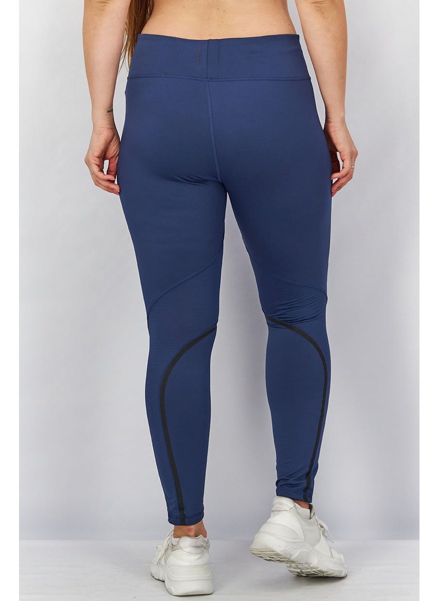 Adidas Women Sportswear Fit Training Leggings, Navy  - Image 2