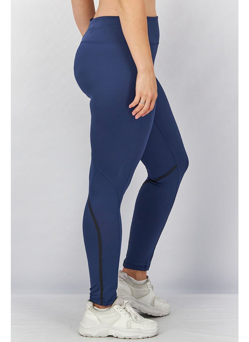 Adidas Women Sportswear Fit Training Leggings, Navy  - Image 3