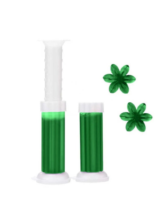 Toilet Gel Cleaner Stamps with Flower Shape, Easy Apply Gel Toilet Freshener, Gradual Dissolving Formula, 14 Flowers Pack - Image 3