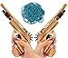 2 Pcs Wooden Rubber Band Gun Quality Wood Handmade Kids Outdoor Toy 9 Inches Length - Image 2