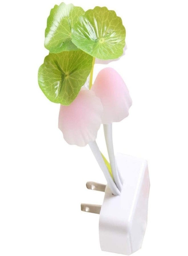 RENARSH Colour Changing Mushroom Shape Led Night Light Lamp, with Smart Sensor Auto On-Off (White) - Image 2