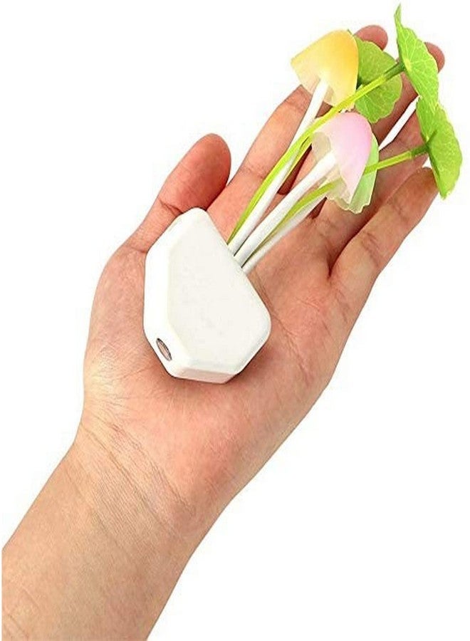 RENARSH Colour Changing Mushroom Shape Led Night Light Lamp, with Smart Sensor Auto On-Off (White) - Image 5