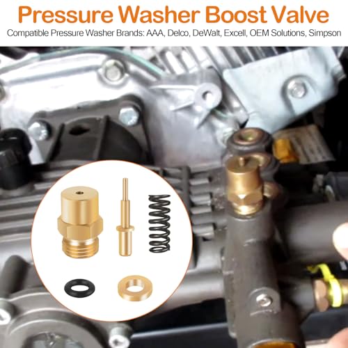 JIOTAR 7110117 Pressure Washer Boost Valve Replacement Pressure Boosting Valve Kit Simpson OEM Technology AAA and FNA Group Pressure Cleaning Pump - Image 3