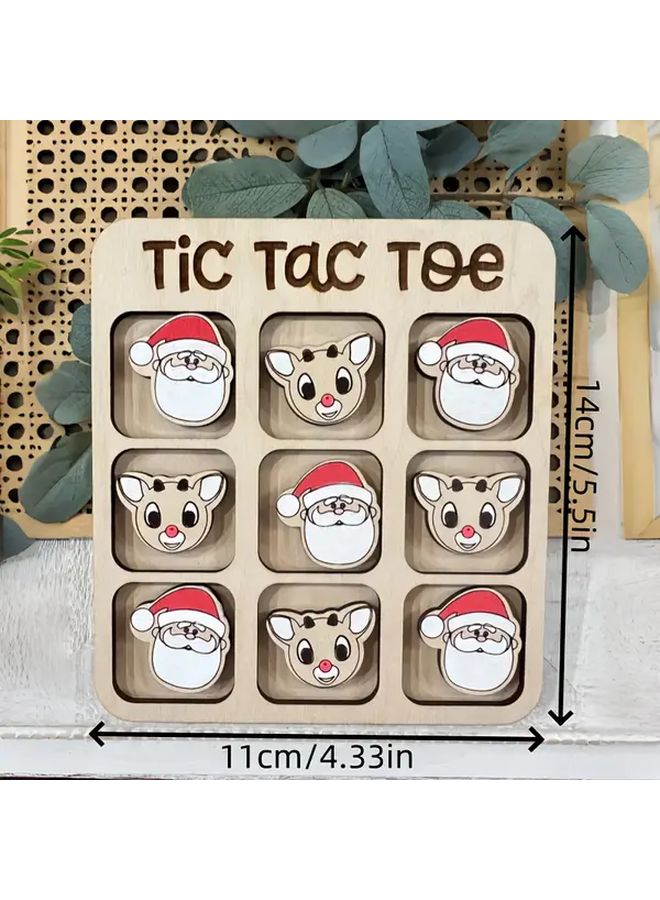 سانتا كلوز ورنة تيك تاك تو لعبة عيد الميلاد هدية مثالية للعائلة - Image 1