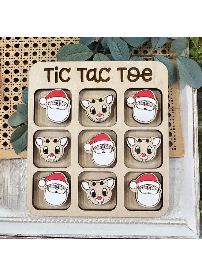 سانتا كلوز ورنة تيك تاك تو لعبة عيد الميلاد هدية مثالية للعائلة - Image 4