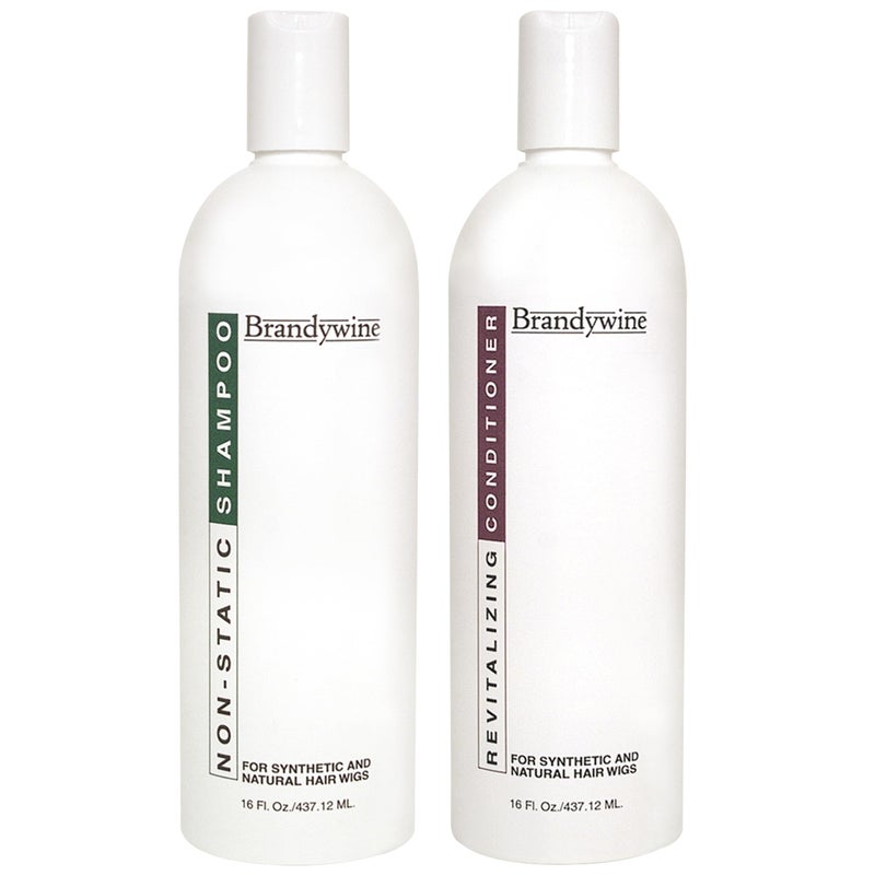 Brandywine Non Static Shampoo & Revitalizing Conditioner 16 Ounce., Value Pack Bundle 2 items