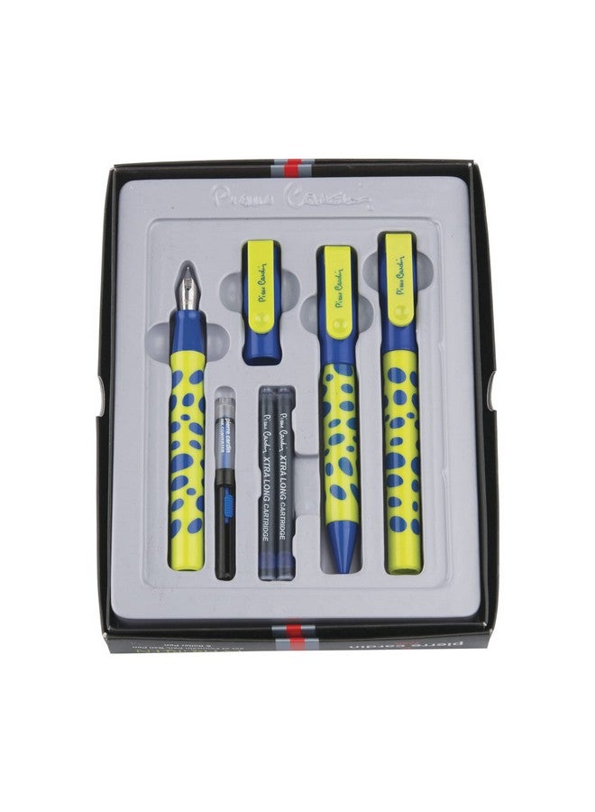pierre cardin Evergreen Premium Gift Set | Pack Of Attractive Ball Pen, Roller Pen & Fountain Pen | Free Ink Cartridges & Converter | Ideal For Festive & Corporate Gifting - Image 2