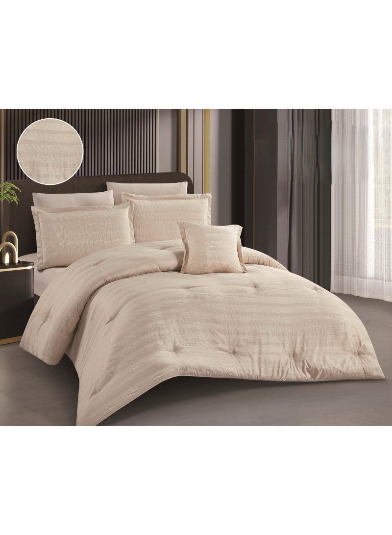 MARK Double  comforter set for a luxurious hotel experience, made of microfiber, size 240*260 cm - Image 1