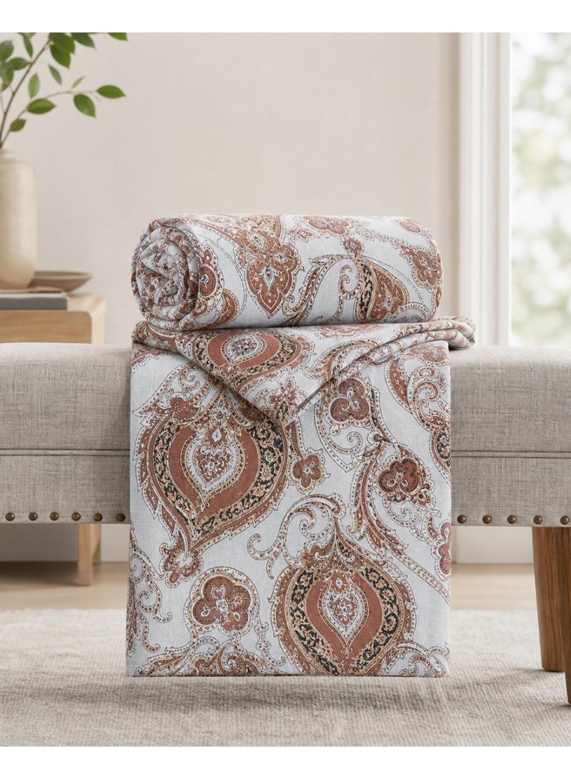 Printed Bedsheet King Size - Image 2
