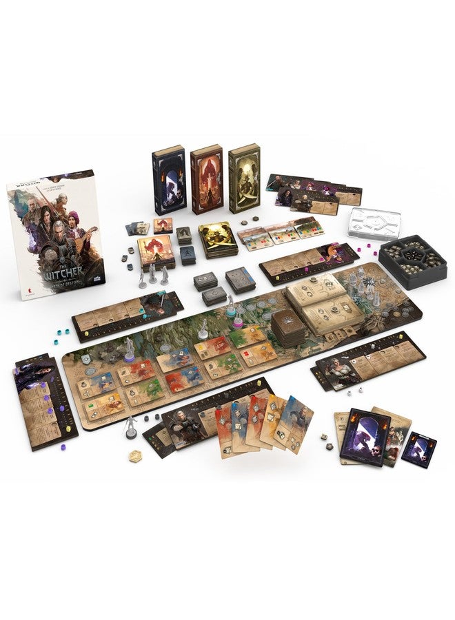 Rebel Go On Board | The Witcher Path of Destiny | Deluxe Edition | 1-5 Player Tableau-Building Card Game | Ages 14+ Game in English - Image 3