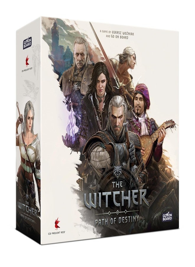 Rebel Go On Board | The Witcher Path of Destiny | Deluxe Edition | 1-5 Player Tableau-Building Card Game | Ages 14+ Game in English - Image 1