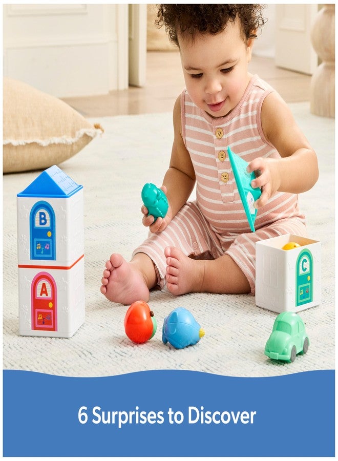مس ريتشال منزل التكديس التعليمي الرسمي للسيدة راشيل مع 6 مفاجآت لاكتشافها، ألعاب تعليمية وألعاب للأطفال الصغار للبنات والأولاد من عمر 18 شهرًا إلى 3 سنوات فما فوق - Image 4