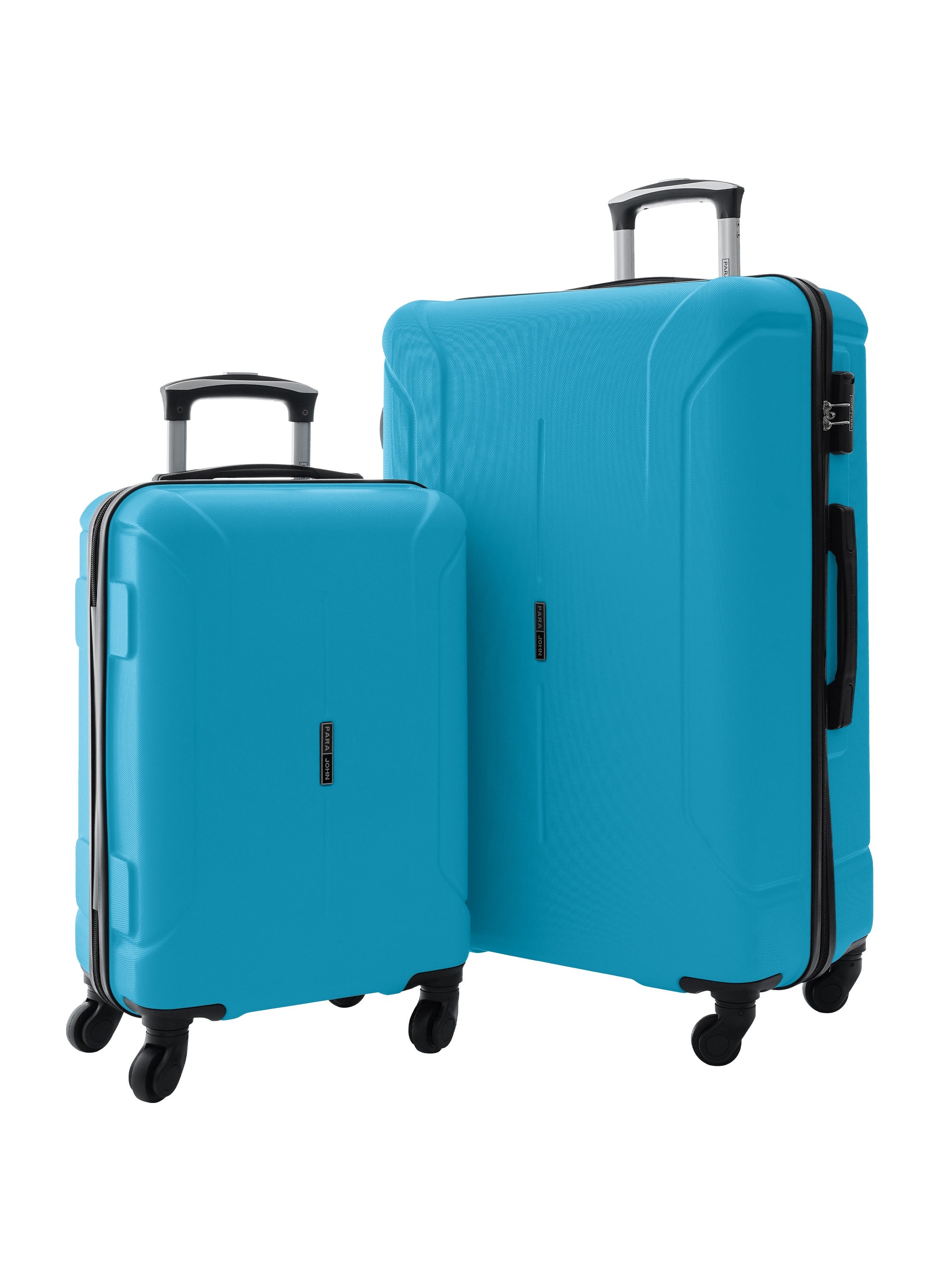 PARAJOHN Avo ABS Hardside Spinner Luggage Trolley Set Blue 