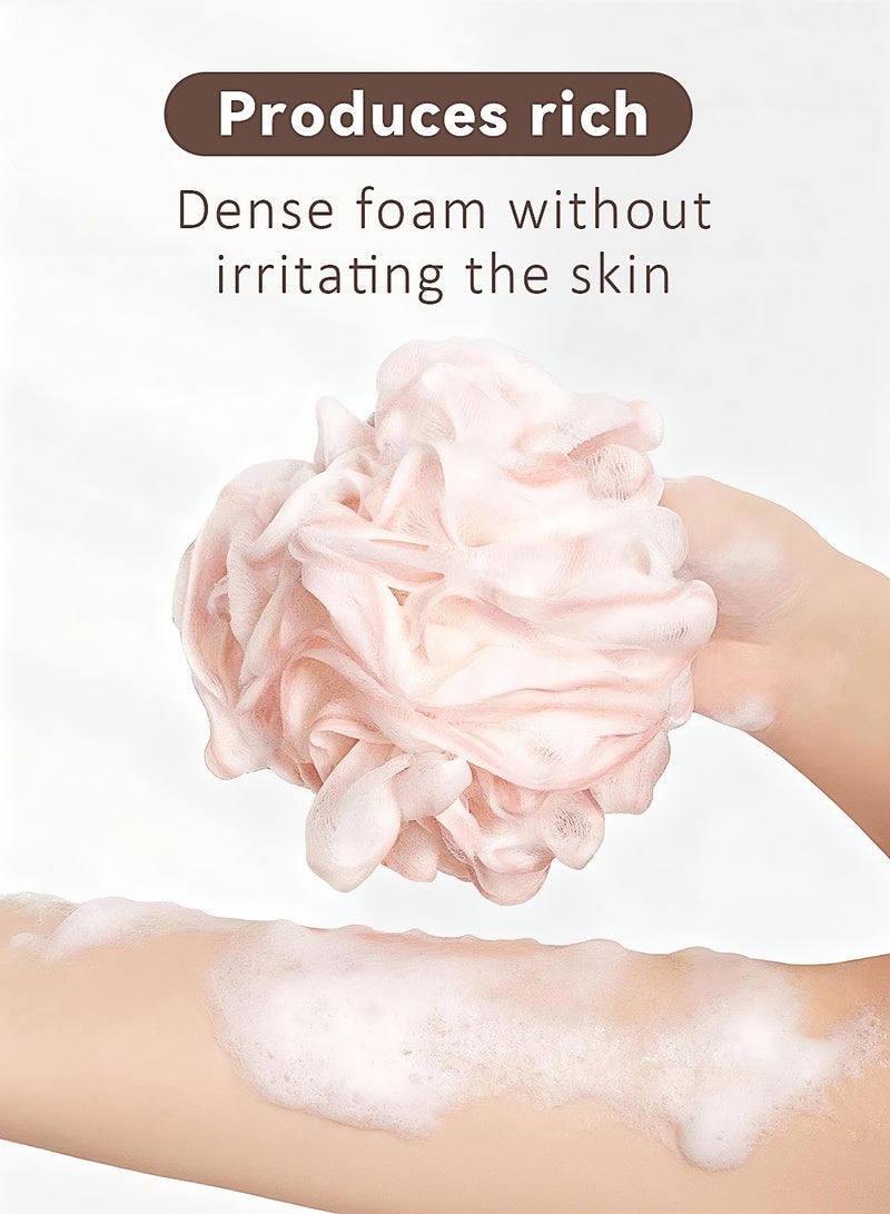 Five-Pack Exfoliating Bath Sponges - Image 2