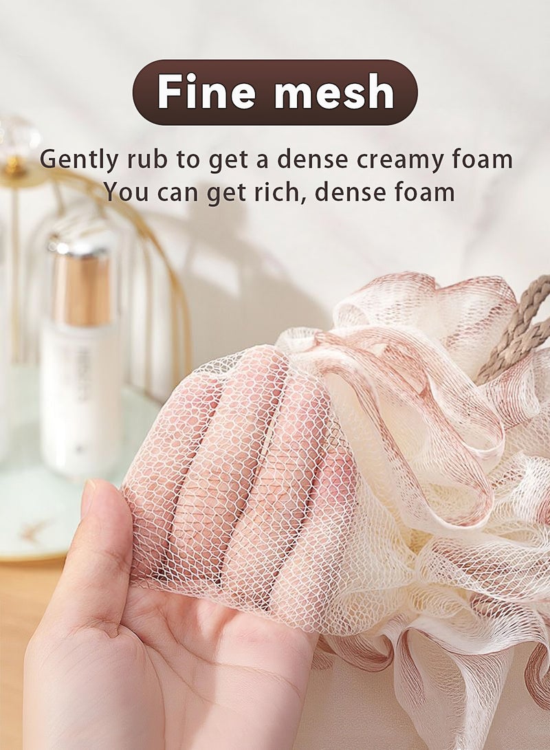 Five-Pack Exfoliating Bath Sponges - Image 4