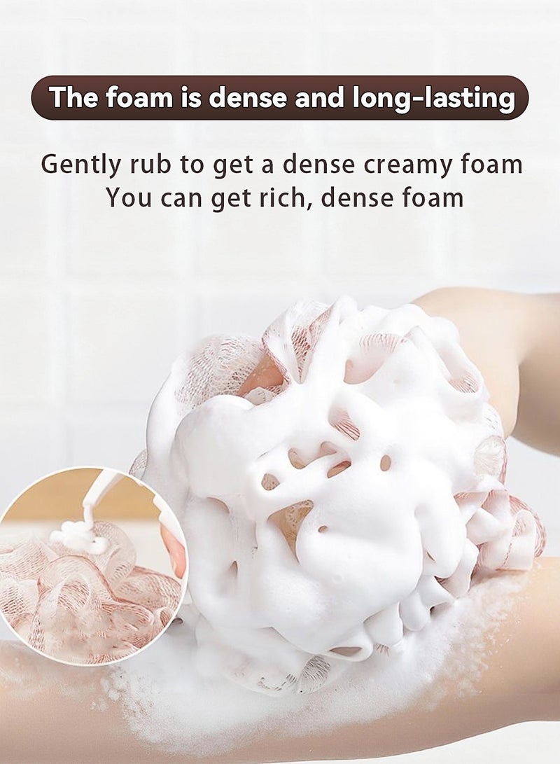 Five-Pack Exfoliating Bath Sponges - Image 5