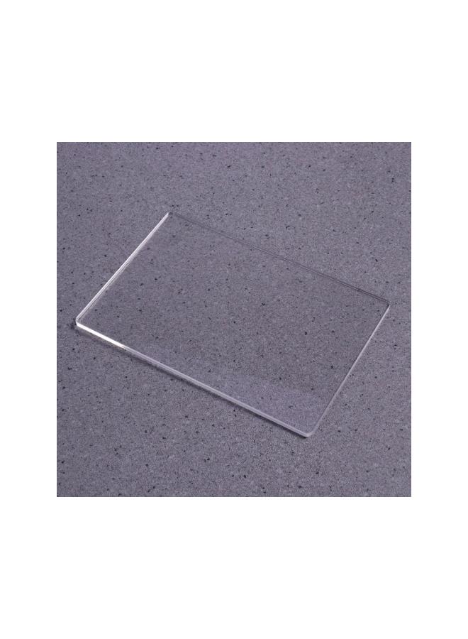 klarako 2pcs Clay Rolling Pin Acrylic Clay Roller Rectangle Acrylic Sheet Board Tools  - Image 3