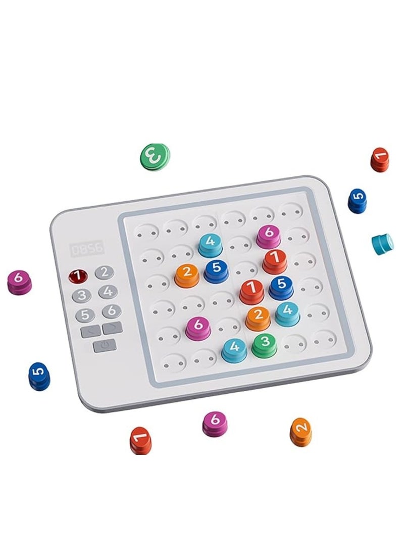 M MIAOYAN - Sudoku puzzle game toy, with more than 500 levels of questions and clear sound effects, supports automatic timer and reminder functions, learn while playing, and improve mathematical thinking ability! - Image 1