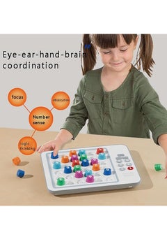 M MIAOYAN Sudoku puzzle game toy, with more than 500 levels of questions and clear sound effects, supports automatic timer and reminder functions, learn while playing, and improve mathematical thinking ability!  - Image 4