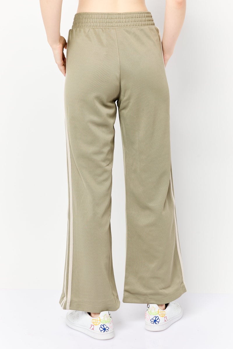 adidas Originals Women Sportswear Fit Drawstring Training Track Pants, Olive  - Image 4