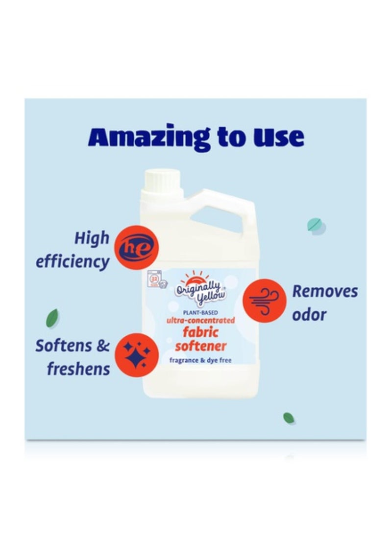 Originally Yellow Plant Based Ultra Concentrated Laundry Softener 947 ML - Image 4