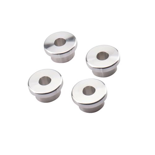 AIRCMT CNC Solid Billet Handlebar Riser Bushings Compatible With Harley Softail Dyna Sportster 1984-2016,Low Rider,Street Bob,CVO,Super Glide,Wide Glide,Switchback,Fat Bob,Daytona,Sturgis - Image 2