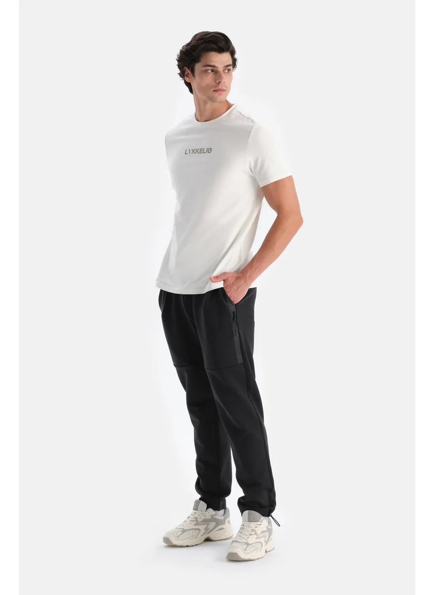 داجي Black Men's Jogger Sweatpants