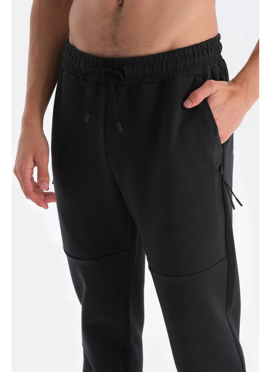 داجي Black Men's Jogger Sweatpants