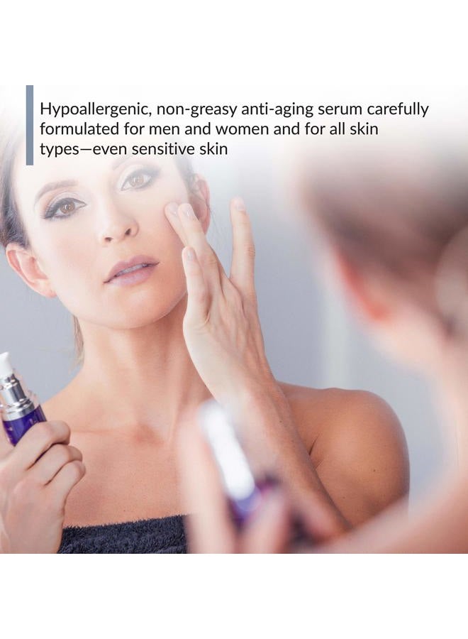 BioTrust Ageless Glow Anti Aging Moisturizer, Skin Brightening Serum with Vitamin C and Hyaluronic Acid, Plant-Based, Naturally Derived Facial Serum 1 fl oz. - Image 3