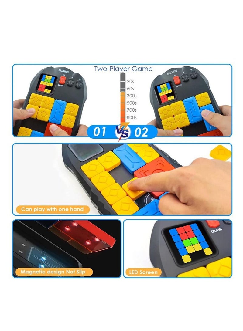 Super Slide Puzzles Brain Games, with 500+ Levels Electronic Handheld Game, Challenges Brain Teaser Puzzles, Learning & Education Travel Stem Toys for Kids and Adults  - Image 3