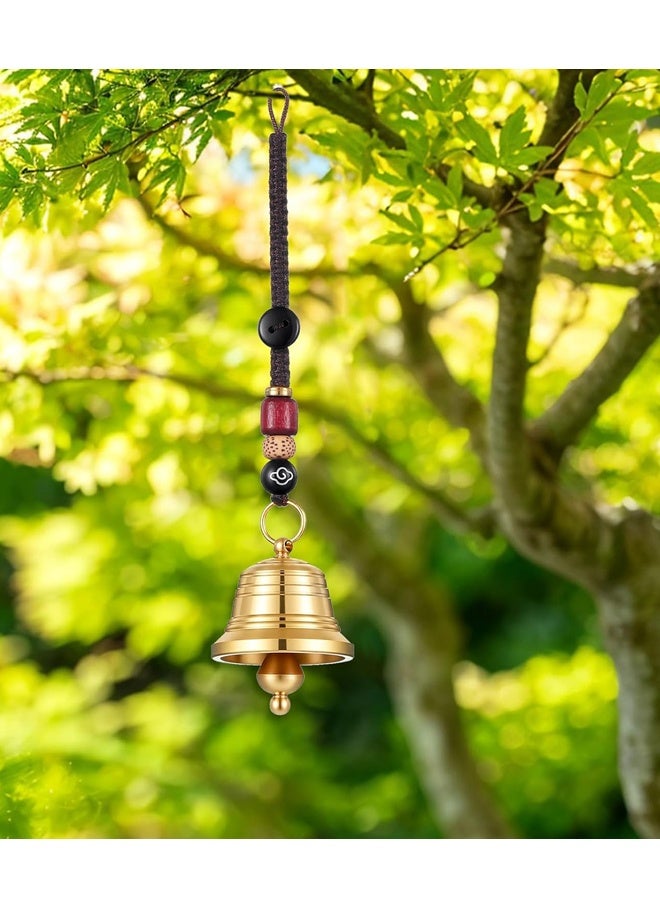 2Pcs Vintage Hanging Bell for Door Knob, Clear Ringing Sound, Home Garden Indoor Outdoor Decor - Image 4