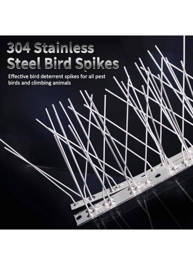 Generic Pack Of 12 Anti-bird nails stainless steel bird deterrent nails  - Image 2